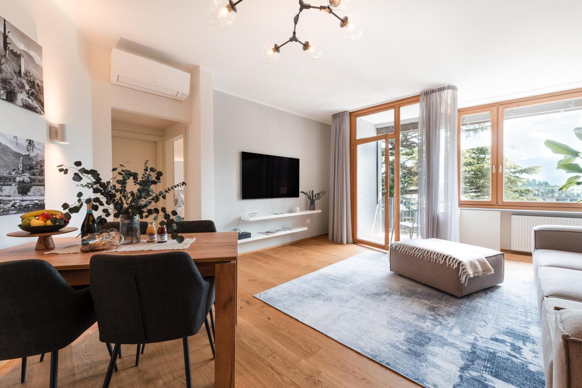 Promenaden Lounge Lejlighed Merano Eksteriør billede
